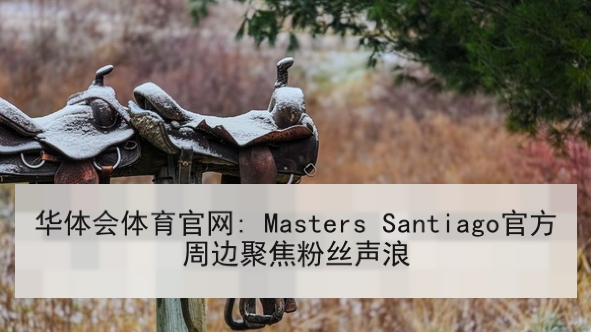华体会体育官网: Masters Santiago官方周边聚焦粉丝声浪